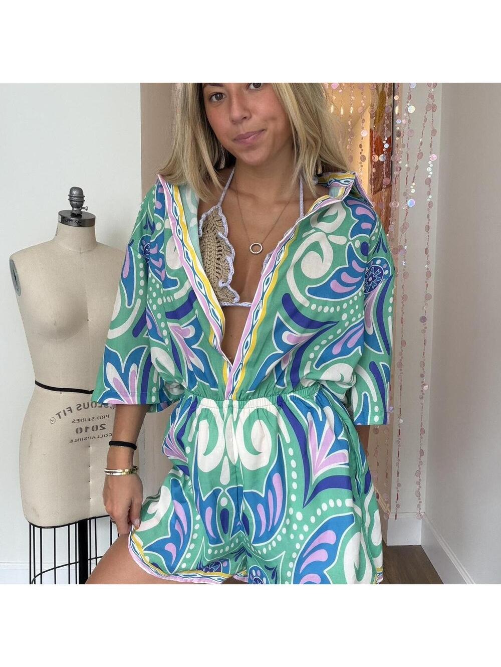 Pucci inspired Romper